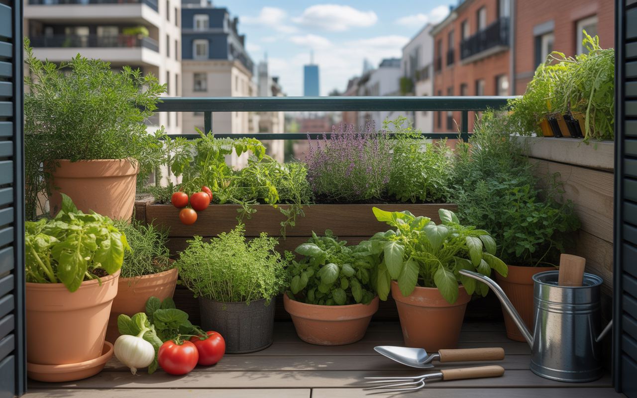 Créer un potager même sans jardin : guide pratique et astuces