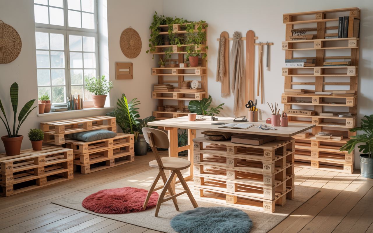 Que faire avec des palettes en bois ? Guide pratique et idées créatives